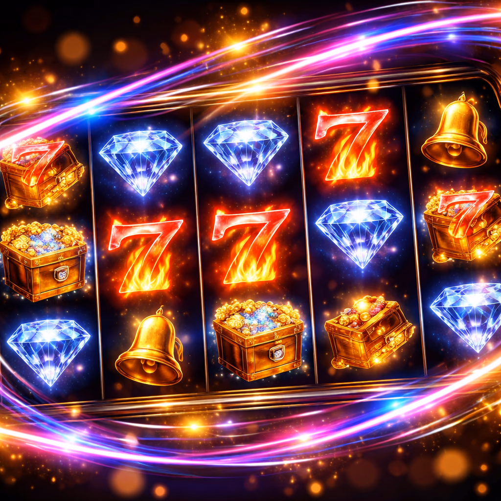 Thrilled Bangladeshi woman enjoying vibrant online slot games with glowing 777 symbols representing premium gaming at FG66